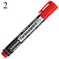 High Capacity Black Permanent Oil-Based Paint Marker Pen For Board Glass Wood Plastic Office School Supplies Markers