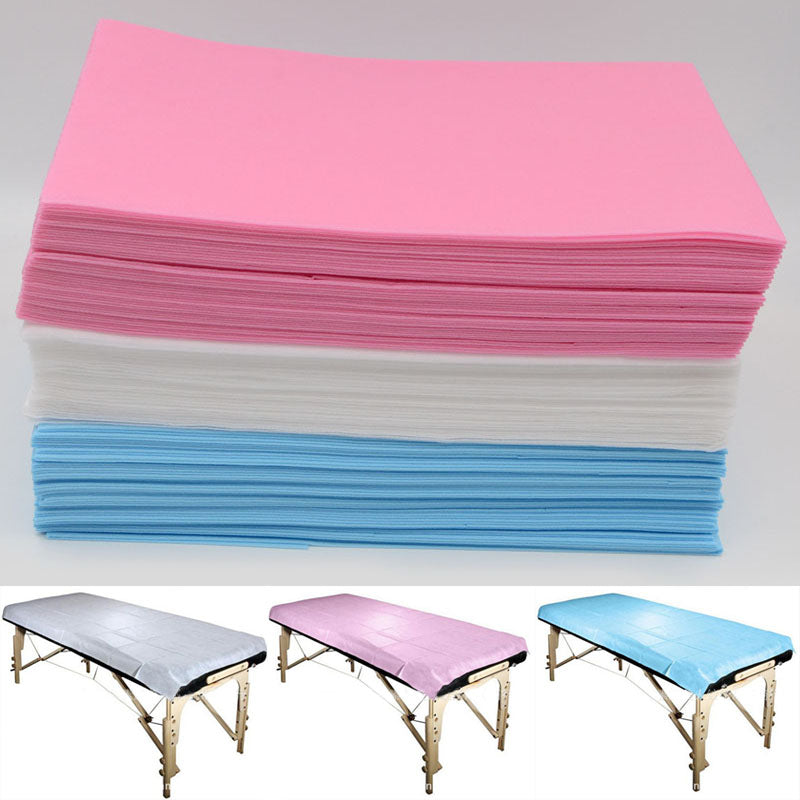 2018 10 Pcs/Set Non-Woven Disposable SPA Bed Sheet Waterproof Salon Massage Beauty Table Cover 175 x 75cm