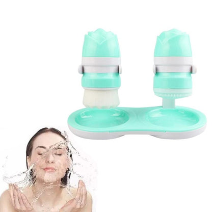 Very popular Multifunction Face Facial Soft Cleansing Brush Spa Skin Care Massage Silica gel+ABS Material porta pinceis Anne