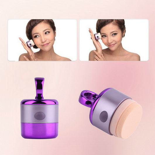 Wholesale 3D Electric Smart Foundation Face Powder Vibrator Puff Sponge Cosmetic Beauty Spa Tool Hot Worldwide Sale Hot New