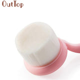 OutTop Makeup Brushes Unicorn brush  Multifunction Face Facial Soft Cleansing Brush Spa Skin Care Massage Pink 2017 17dec5