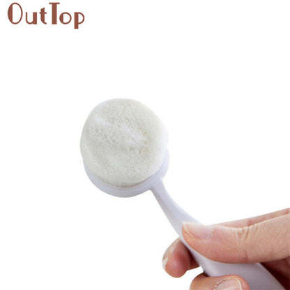 OutTop Makeup Brushes Unicorn brush  Multifunction Face Facial Soft Cleansing Brush Spa Skin Care Massage Pink 2017 17dec5