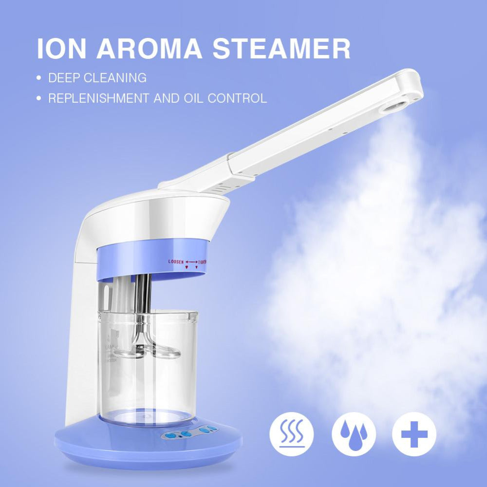 Makeup Tool Kits 2 In 1 Hair Facial Steamer Home Spa Ozone Steaming Ion Sparyer Skin Beauty Care Machine US EU Plug Make Up Tool