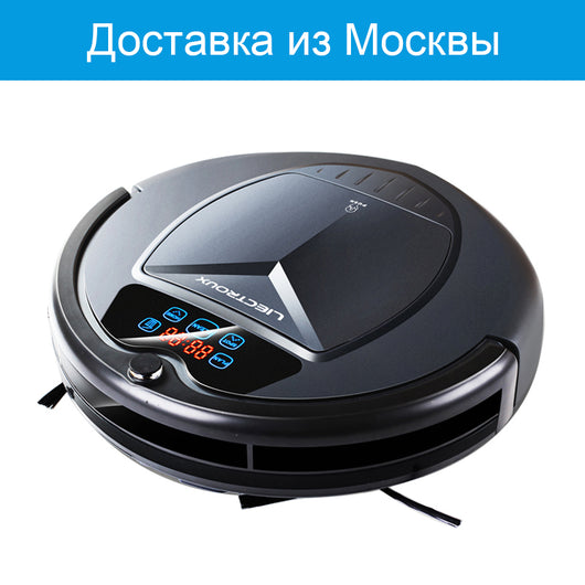 2017 LIECTROUX B3000 PLUS Robot Vacuum Cleaner with Wet dry,Water Tank,VirtualBlocker,Self-Charge,TouchScreen,UV,Schedule,Remote