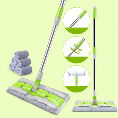 Spray Mops Floor Cleaning Mop Easy Mops Bucket Dust Mop Magic & Easy & Microfiber Electric Broom Rotating Superfine Fiber Mop