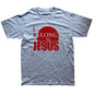 Summer Printed T Shirts I Belong to Jesus T-shirts Cotton Short Sleeve Christ Religion Christian Faith Tops Tees