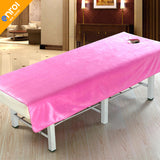 Plush Ultra Soft Beauty Bed Sheet Round Corner SPA Massage Sheet Cover For Full Season Beauty Salon Massage Bedding Cover
