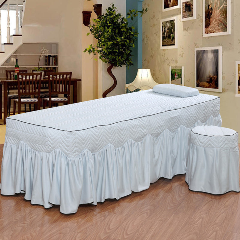 Modal Jacquard Beauty Salon Sheet Quilt Cover 4pcs Sets Massage Parlour Spa Beauty Fumigation Bedding Kit Fitted Bed Bedspread