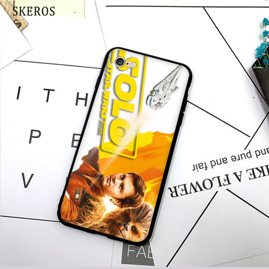 SKEROS solo a star wars story (1) TPU Phone Case Soft Cover For X 5 5S Se 6 6S 7 8 6 Plus 6S Plus 7 Plus 8 Plus #da401