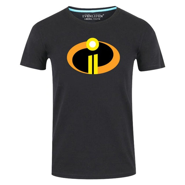 The Incredibles 2 T-Shirt Summer Cotton O-neck Shirt New Arrival High Quality