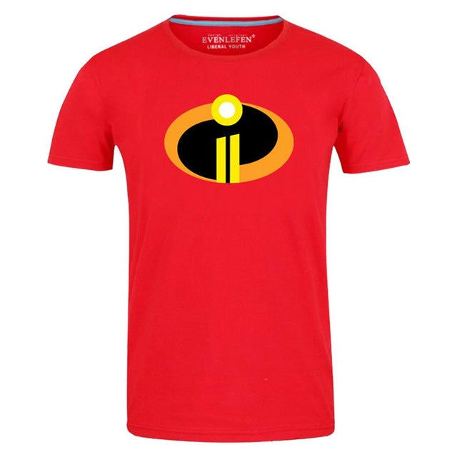 The Incredibles 2 T-Shirt Summer Cotton O-neck Shirt New Arrival High Quality