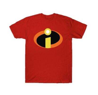 The Incredibles Symbol Youth T-Shirt The Incredibles Logo T-Shirt boys clothing kids clothes boys t shirts summer Incredibles 2