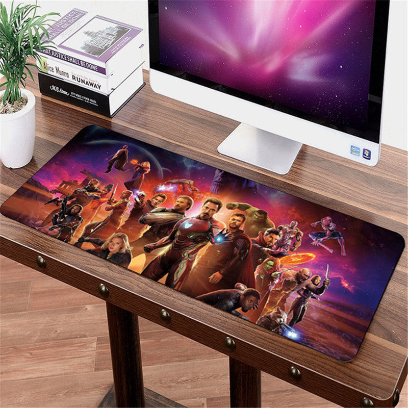 SIANCS 70*30cm Avengers Infinity War anime Gaming Mouse pad XL Large Grande mouse pad Thanos Iron Man gamer Keyboard Mat