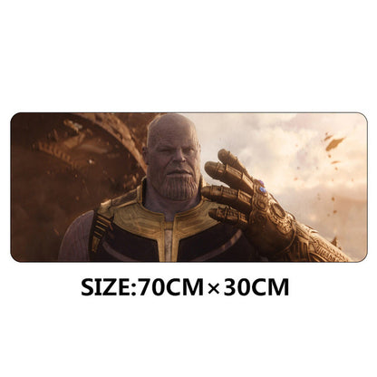 SIANCS 70*30cm Avengers Infinity War anime Gaming Mouse pad XL Large Grande mouse pad Thanos Iron Man gamer Keyboard Mat