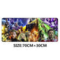 SIANCS 70*30cm Avengers Infinity War anime Gaming Mouse pad XL Large Grande mouse pad Thanos Iron Man gamer Keyboard Mat