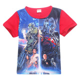 Hot Sale Pure Cotton Kids Clothes Fortnite O-neck T-shirt Avengers Infinity War Brand T Shirt Boys Girls Summer Top 12 14 Years