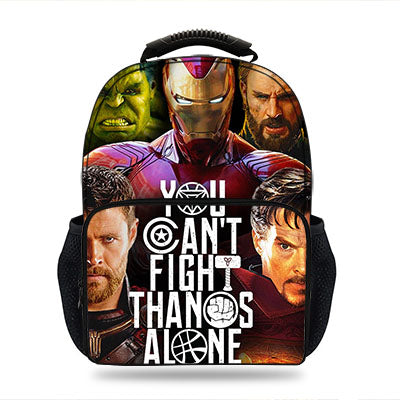 New Casual Men 3d Avengers Infinity War Backpack Kids School bags for boys Felt Backpack teenage girls travel backpack Mochila