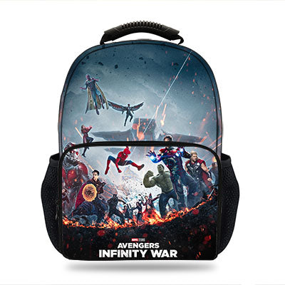 New Casual Men 3d Avengers Infinity War Backpack Kids School bags for boys Felt Backpack teenage girls travel backpack Mochila