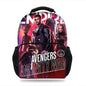 New Casual Men 3d Avengers Infinity War Backpack Kids School bags for boys Felt Backpack teenage girls travel backpack Mochila