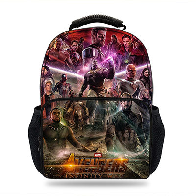 New Casual Men 3d Avengers Infinity War Backpack Kids School bags for boys Felt Backpack teenage girls travel backpack Mochila