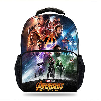 New Casual Men 3d Avengers Infinity War Backpack Kids School bags for boys Felt Backpack teenage girls travel backpack Mochila