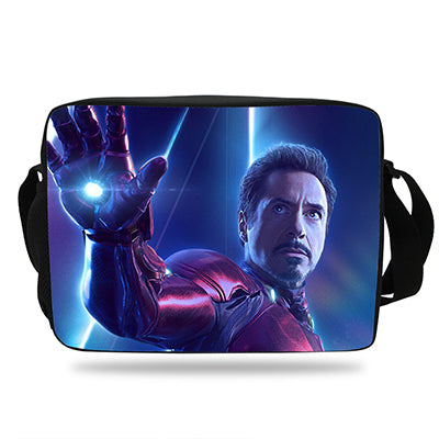 The Avengers Infinity War Printing School Shoulder Messenger Bag For Kids Boys Girls Thanos Print Shoulder Bag For mens womens