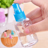 2 Pcs 30ml Plastic Transparent Small Empty Spray Bottle For Make Up Skin Care Nail Art Tool Refillable Bottle