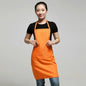 5 Colors Unisex Sleeveless Simple Adjustable Plain Apron with Front Pocket Butcher Waiter Chefs Cooking Aprons Craft