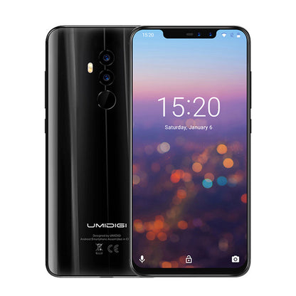 UMIDIGI Z2 Helio P23 6GB RAM 64GB ROM Mobile Phone 6.2" FHD+ Full Screen Quad Camera Android 8.1 3850mah Face ID 4G Smartphone