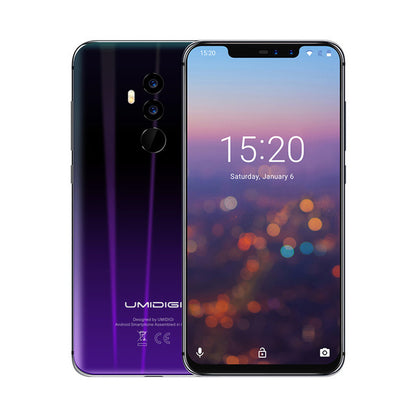 UMIDIGI Z2 Helio P23 6GB RAM 64GB ROM Mobile Phone 6.2" FHD+ Full Screen Quad Camera Android 8.1 3850mah Face ID 4G Smartphone