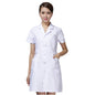 short Sleeve Medical clothing women Medical gown Lab coat White coat Clothes for doctors Summer and Spring