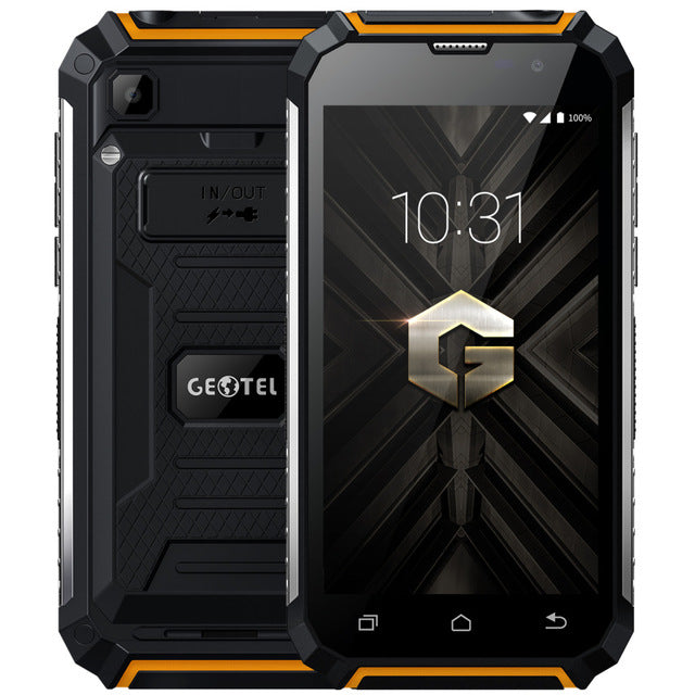 Geotel G1 Power Bank Mobile phone Andriod 7.0 MTK6580A Quad Core 2GB RAM 16GB ROM 8.0MP Camera 7500Mah Big battery 3G Smartphone