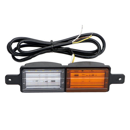 Car Truck Lorry Side Lamp Warning Light Waterproof Super Bright 30 LED Turn Signal Light Flashing Emergency Lights 12/24V