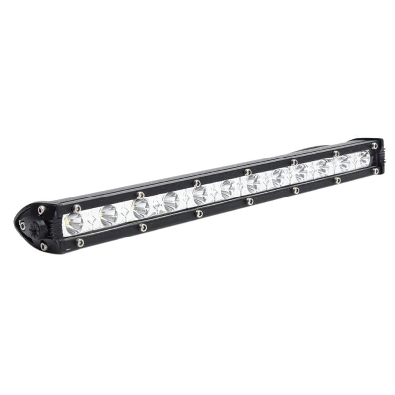 VODOOL 1pc 36W 13inchs White 12 LED Spot Light Bar Driving for JEEP Offroad SUV Work Lamp High Quality Car Styling