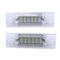 2pcs LED Number License Plate Light Rear Lamp 18-LED For VW Caddy Transporter Passat Car License Plate Lights Car Styling