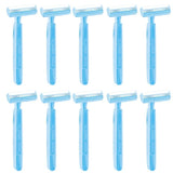 5pcs/10pcs Stainless Steel Blade Razor Bathrooms Disposable Safety Shaving Handle Razor for Man Face Care Shaving