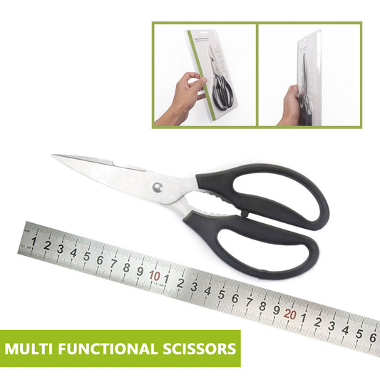 Stainless Steel Scissors Multifunction Chicken Bone Clips Walnut Detachment Bottle Shaved Scales Home Kitchen Scissors