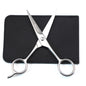 Stainless Steel Beard Scissor for Barber Home Use Black Mini Size Shaving Shear Beard Trimmer Mustache Scissor