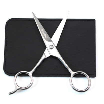 Stainless Steel Beard Scissor for Barber Home Use Black Mini Size Shaving Shear Beard Trimmer Mustache Scissor New