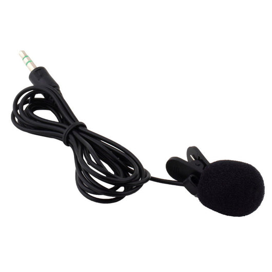 Blueskysea Professional Vocal Pickup Condenser Microphone 3.5mm 145cm Lavalier Clip Microphone For Stage Conference Mic Wired