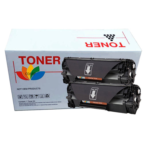 2 Black toner cartridge CE278A CRG128 328 326 526 726 for Compatible HP1566 1606 1560 1536 printer