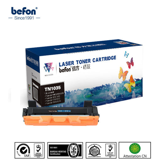 befon TN1035 1035 Toner Cartridge Compatible for Brother Printer TN1020 TN1040 1020 1040 brother HL-1111 1118 DCP-1511 MFC-1811