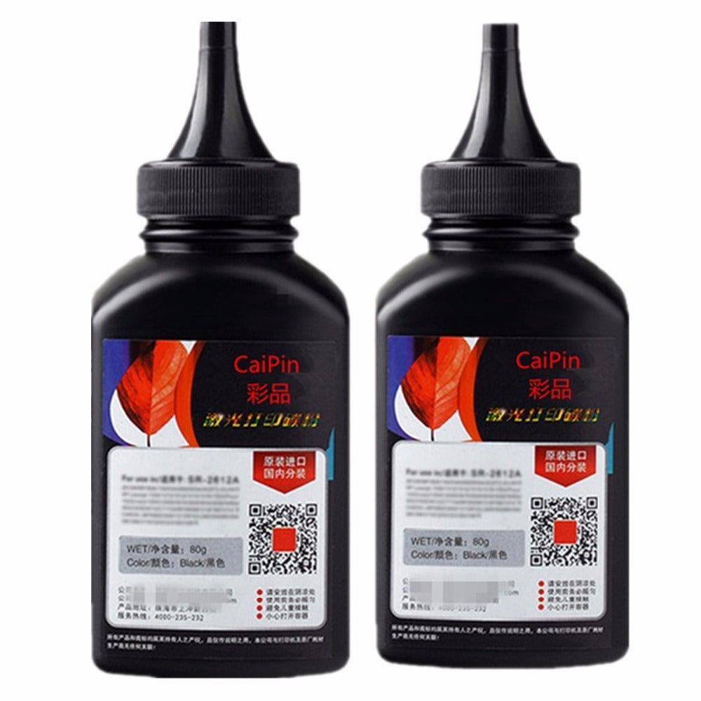 2 x 100G Original Black Refill Printer Toner Powder Kit Kits For HP hp1025 cp1025 cp2025 1215 For Canon 7010 laser toner power