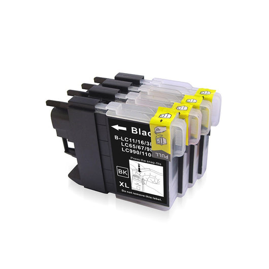 Full Ink 4 PCS Ink Cartridge LC11 LC16 LC38 LC61 LC65 LC67 LC980 LC990 LC1100 for Brother DCP-J140W 145C 165C 185C 195C 365CN