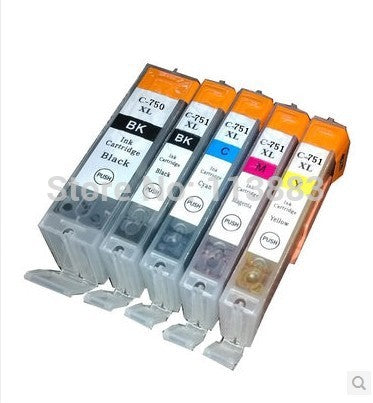 PGI-750 CLI-751 compatible ink cartridge  for canon PIXMA ip7270 MG5470 MX727 MX927 MG6470 MG5570 IX6770 MG6670 IX6870 printer