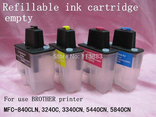 4 INK LC09/41/47/900/950 refillable ink cartridge for brother MFC 840CLN,3240C,3340CN,5440CN,5840CN   printer