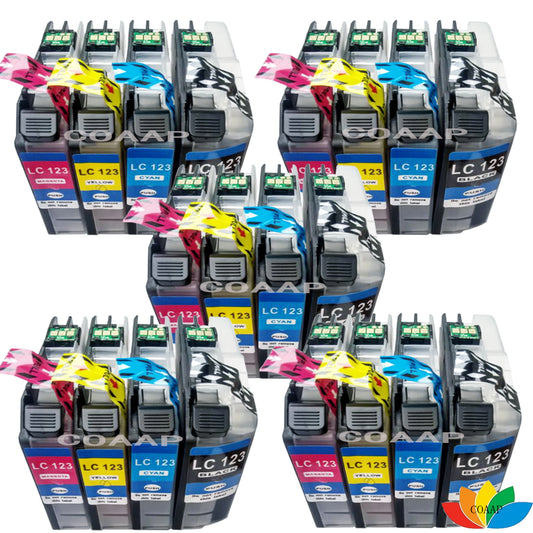 20 Compatible Brother LC121 LC129 ink cartridge for MFC-J4510DW DCP-J4110DW DCP-J552DW DCP-J752DW DCP-J132W DCP-J152W