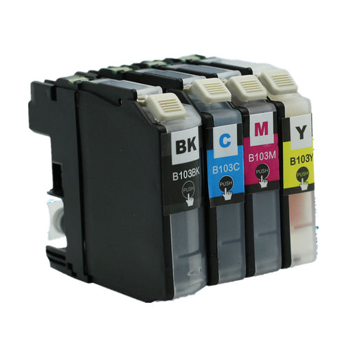 Replacement 4x LC103XL LC103 LC-103 LC 103 XL  Ink Cartridges For Brother MFC J285DW J450DW J470DW J475DW J650DW J870DW J875DW