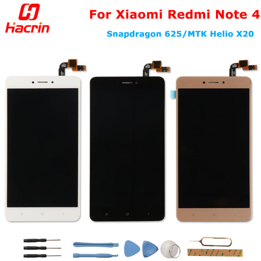 Xiaomi Redmi Note 4 LCD Display Touch Screen Digitizer Assembly Replacement For Redmi Note 4 Pro Prime Global Version