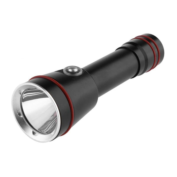Portable Flashlight 18650 LED Diving Flashlight Underwater Waterproof Photography Fill Light Searchlight Torch